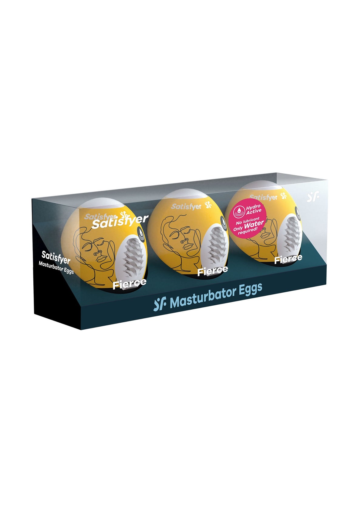 Satisfyer Masturbator Egg Fierce 3pcs