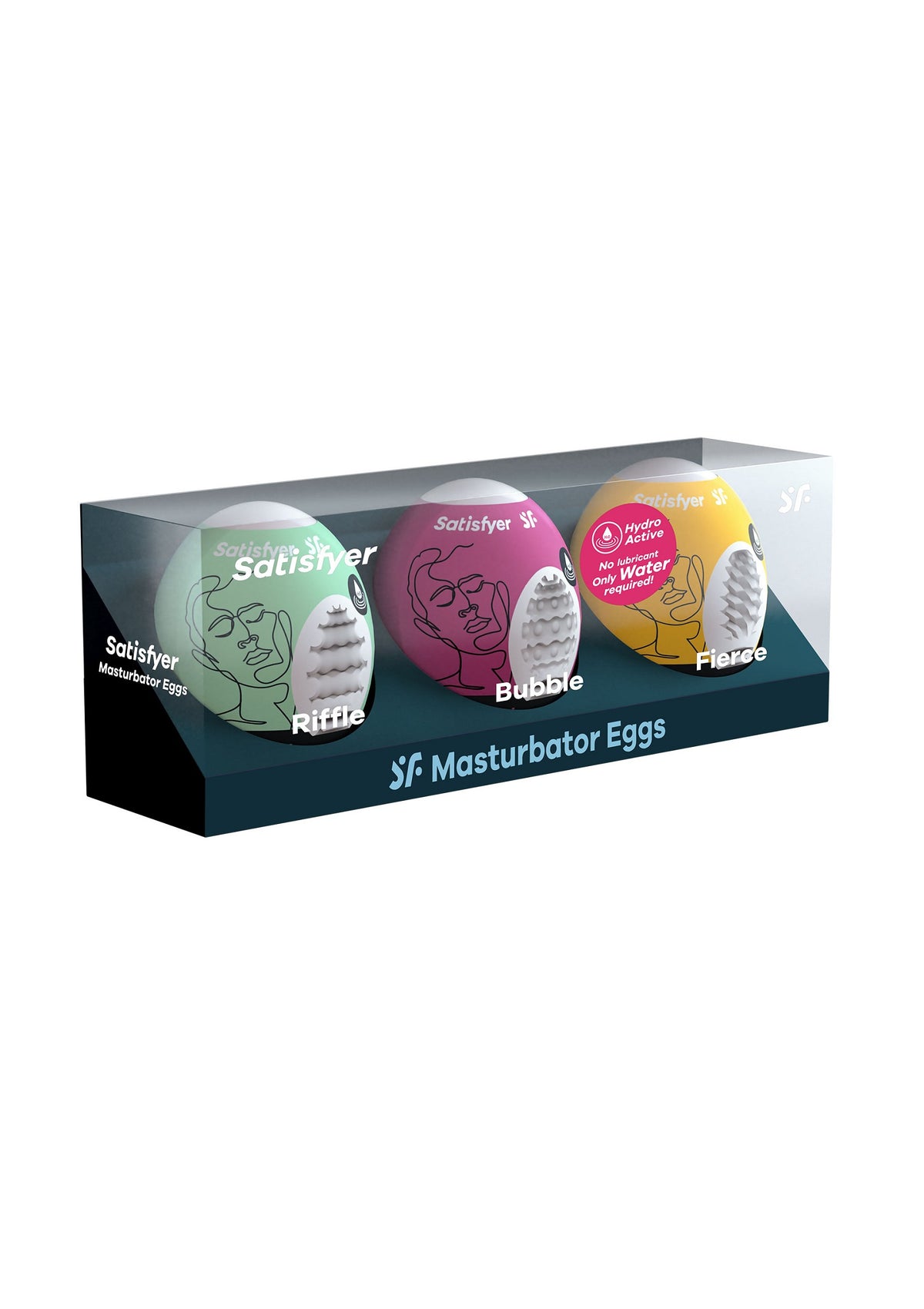 Satisfyer Masturbator Egg Ri-Bu-Fi 3pcs