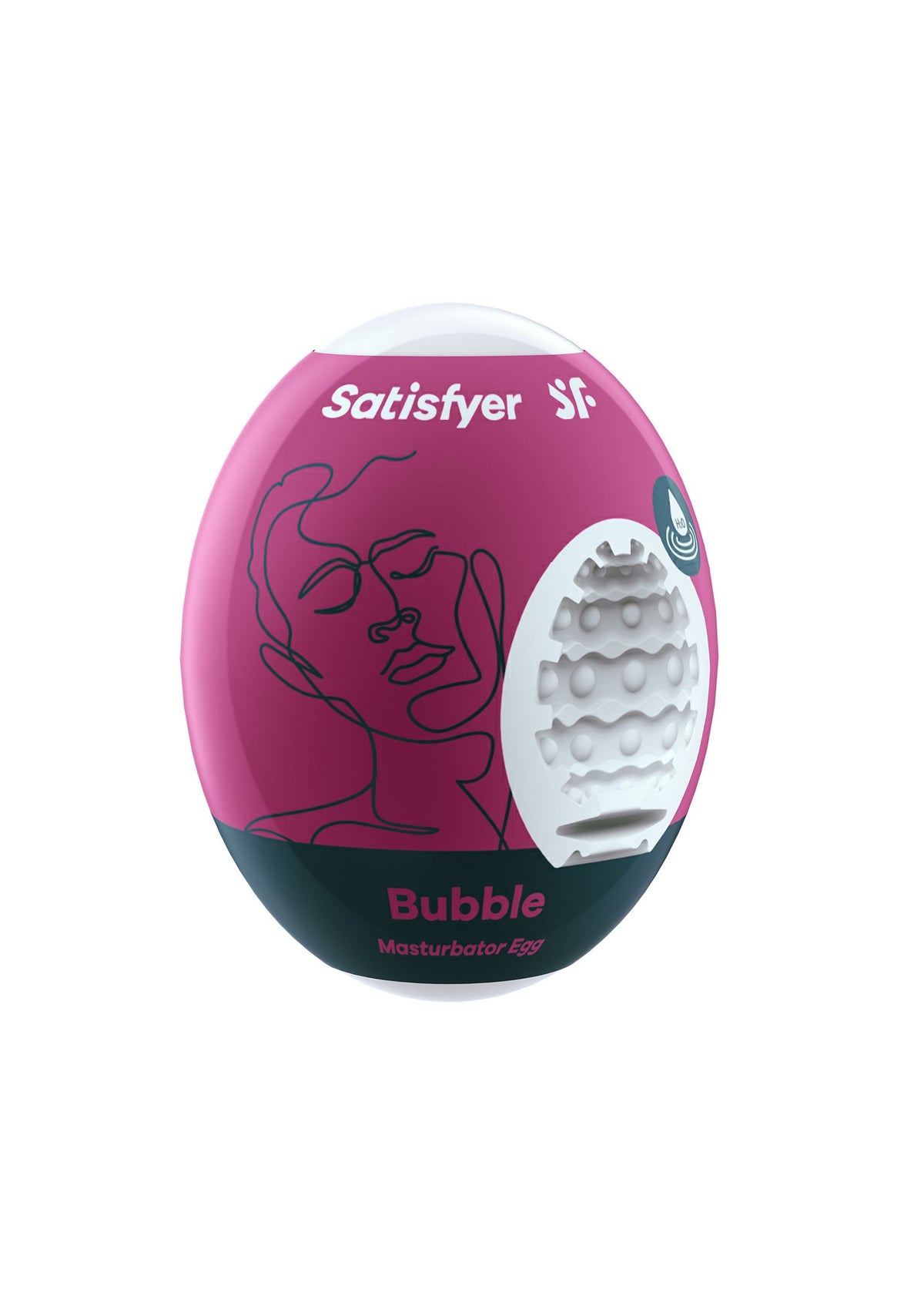 Satisfyer Masturbator Egg bubble 1pcs