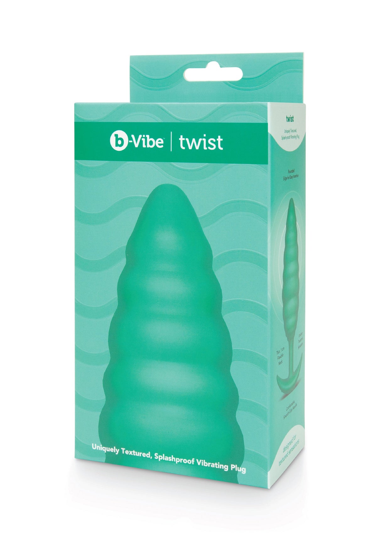 B-Vibe Twist Texture Plug