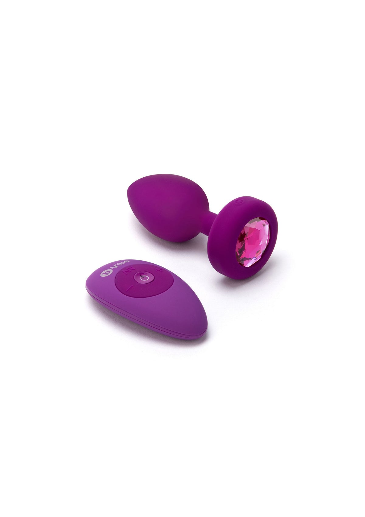 B-Vibe Vibrating Jewel Plug S/M