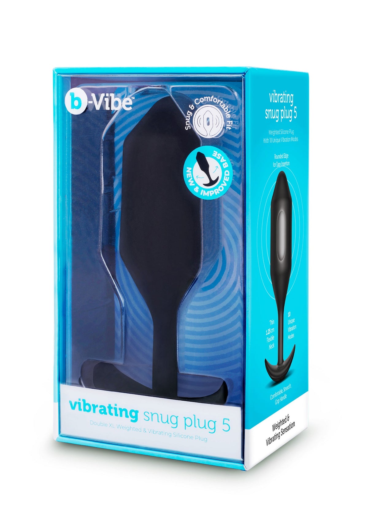 B-Vibe Vibrating Snug Plug XXL