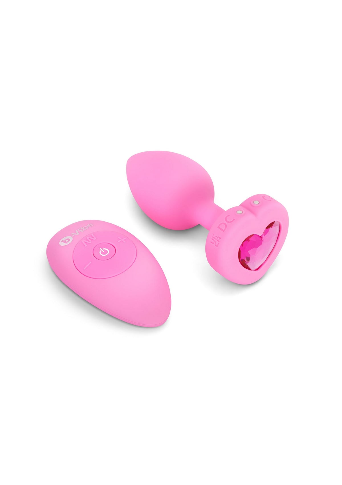 B-Vibe Vibrating Heart Plug S/M