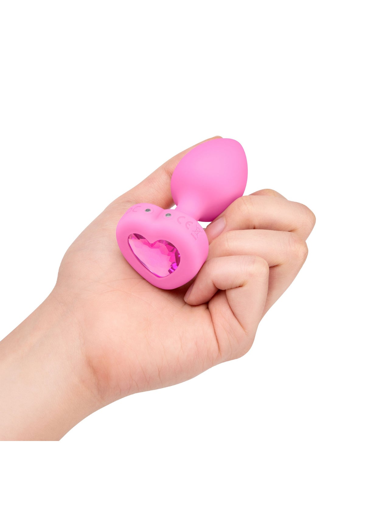 B-Vibe Vibrating Heart Plug S/M