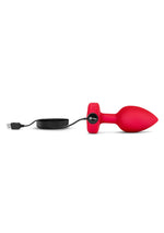 B-Vibe Vibrating Heart Plug M/L