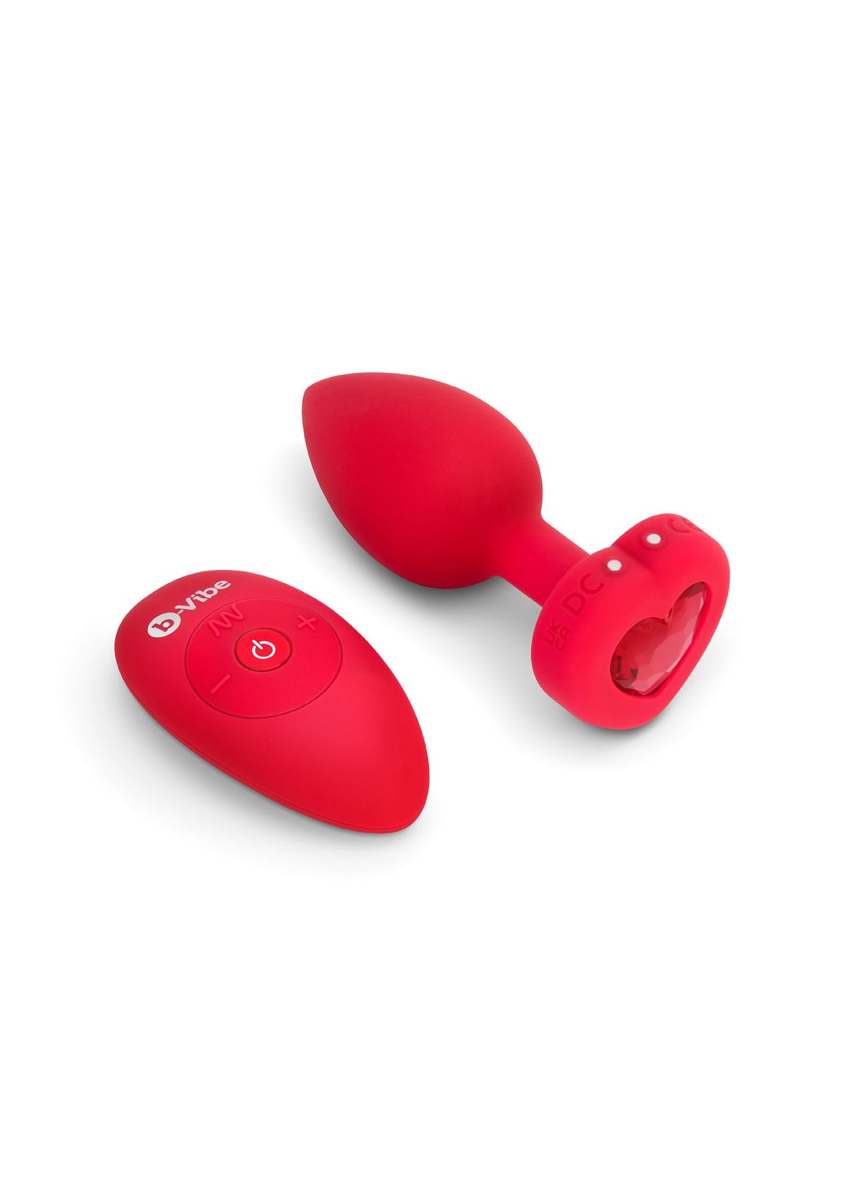 B-Vibe Vibrating Heart Plug M/L