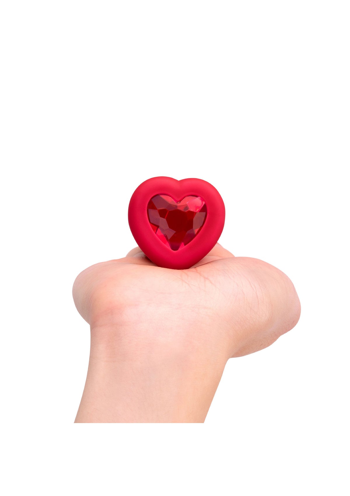 B-Vibe Vibrating Heart Plug M/L