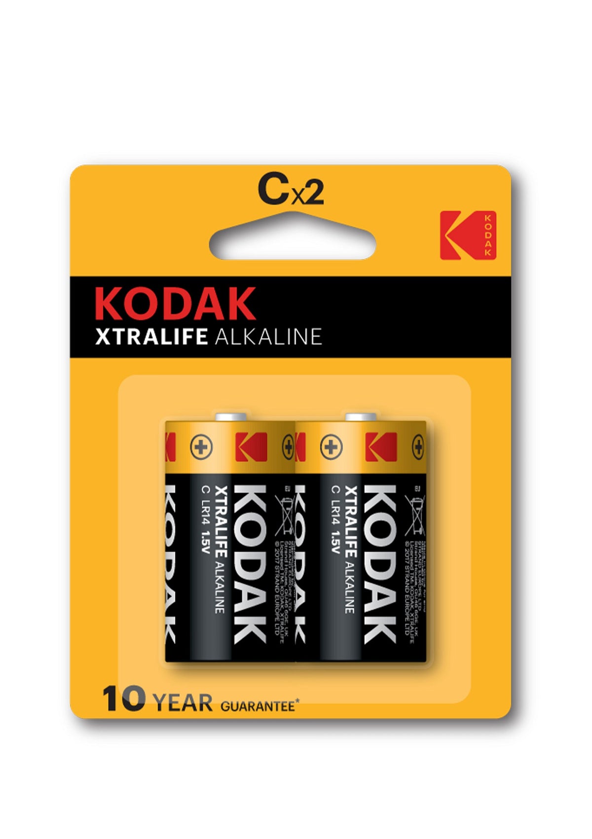 Kodak XTRALIFE Alk C-Cell 10x2