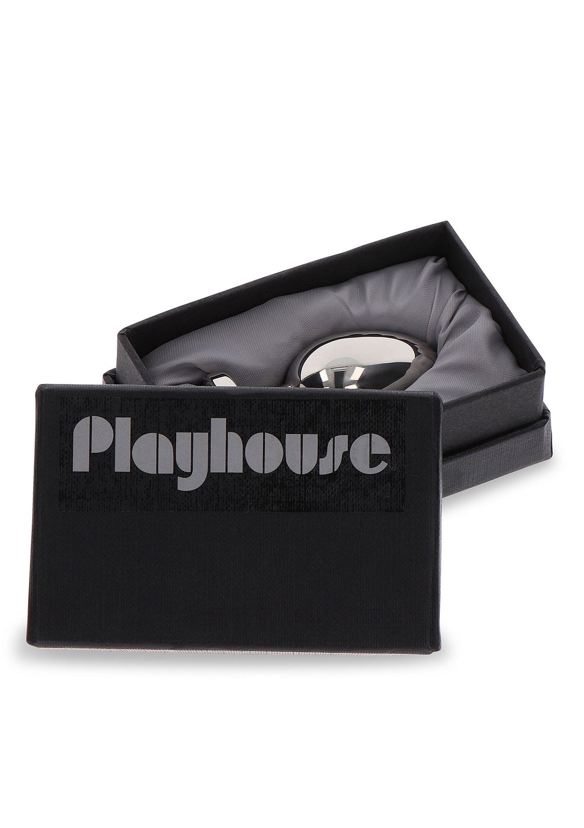 Playhouse Steel Pleasure Weighted Steel Butt Plug - S