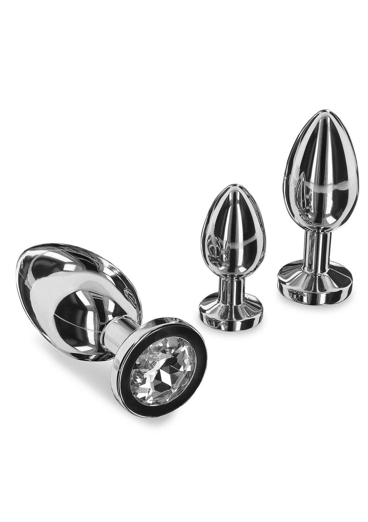 Playhouse Steel Pleasure Weighted Steel Butt Plug - S