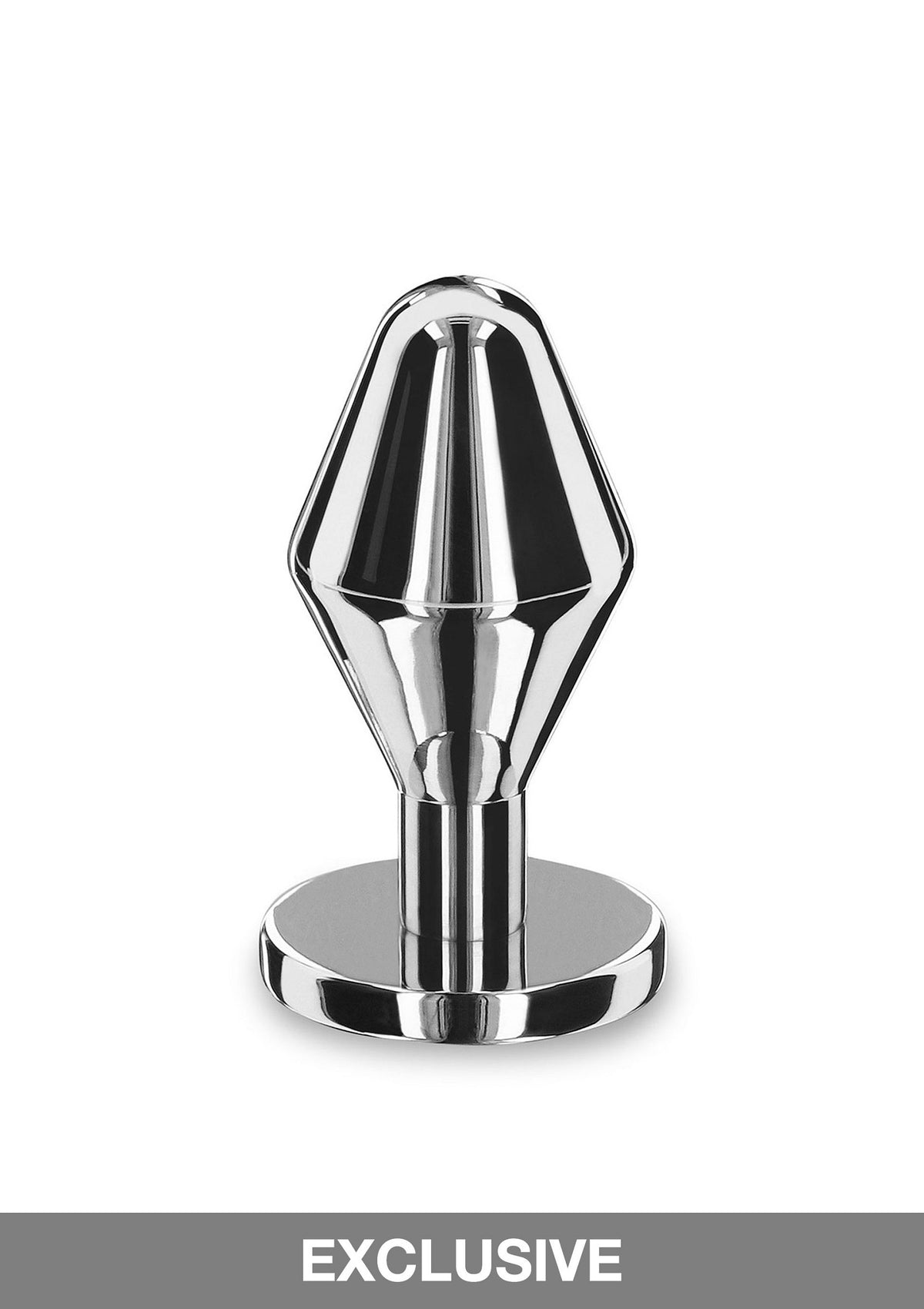 Playhouse Steel Pleasure Massive Steel Butt Plug - M