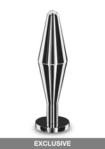 Playhouse Steel Pleasure Massive Steel Butt Plug - L