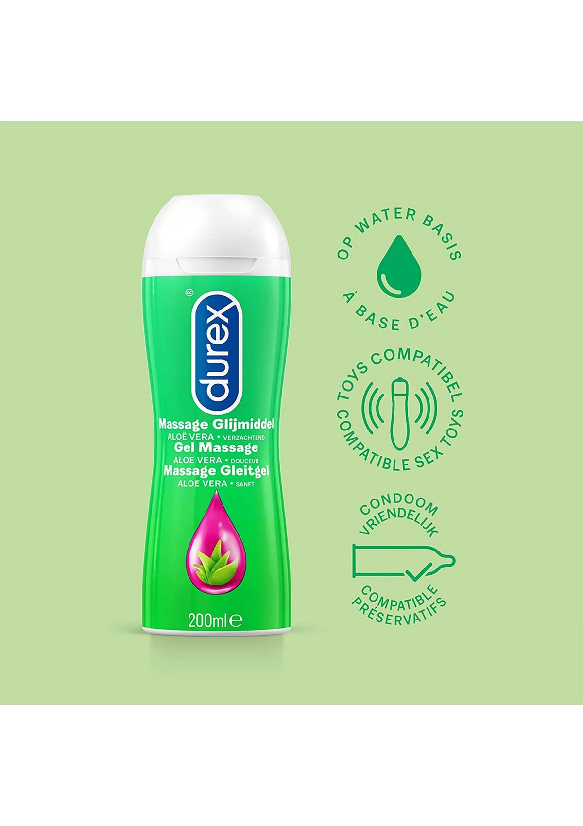 Durex Massage AloeVera 1x200ml