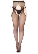 Daring Intimates Fishnet Suspender Tights