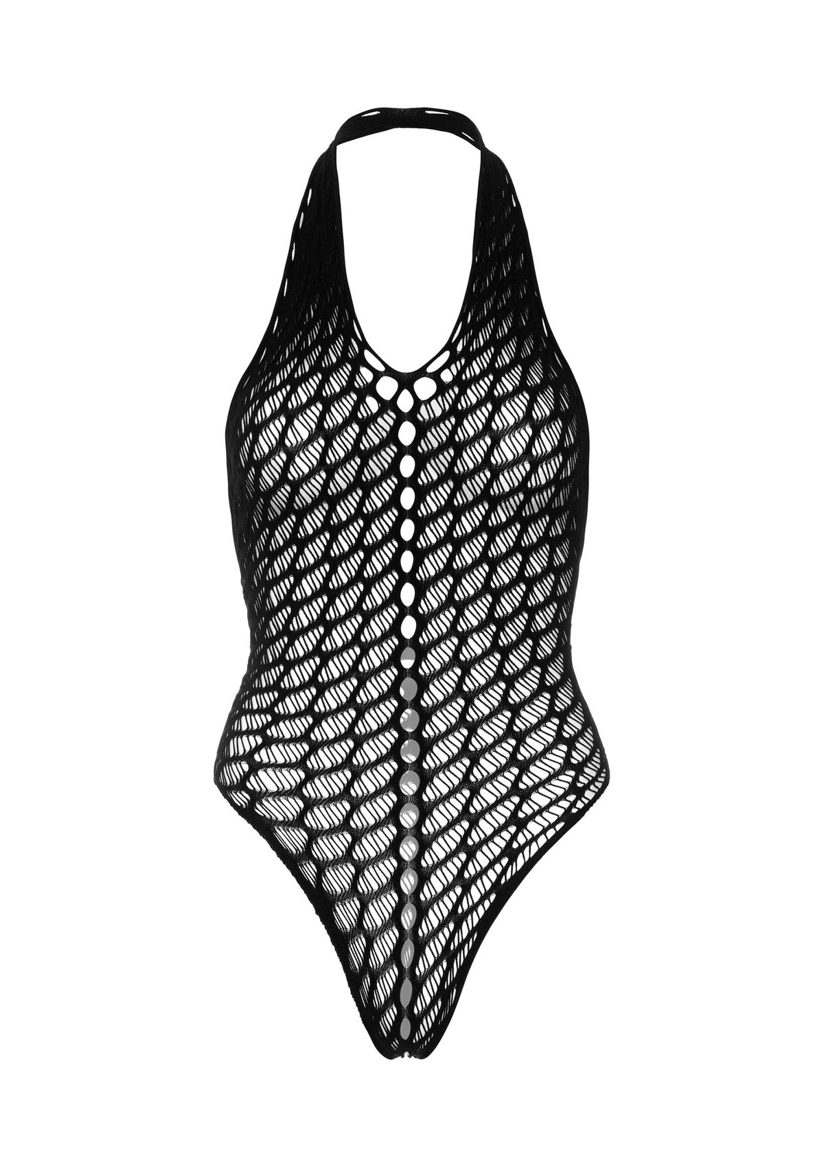 Daring Intimates Flow Net Halter Teddy