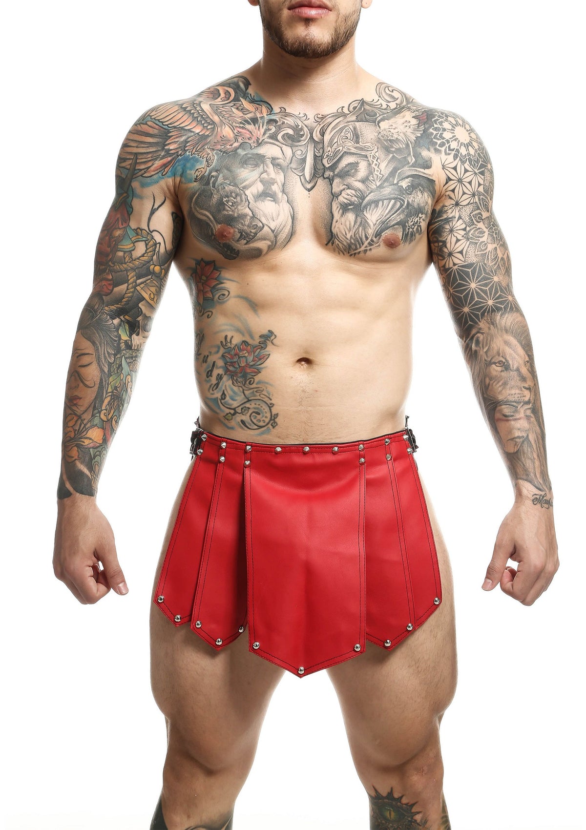 MOB Eroticwear Dngeon Roman Skirt