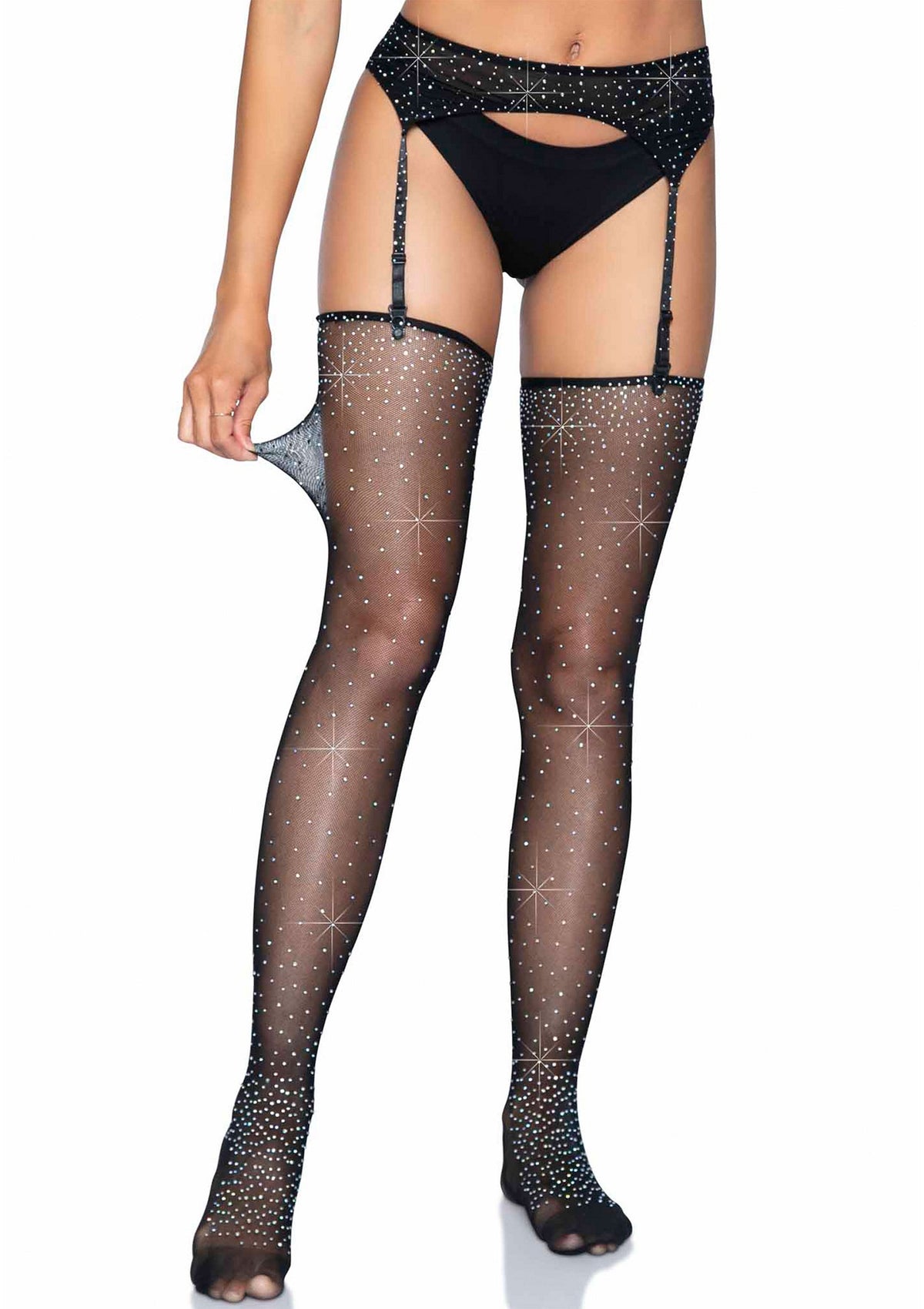 Leg Avenue Garter belt and stockings set