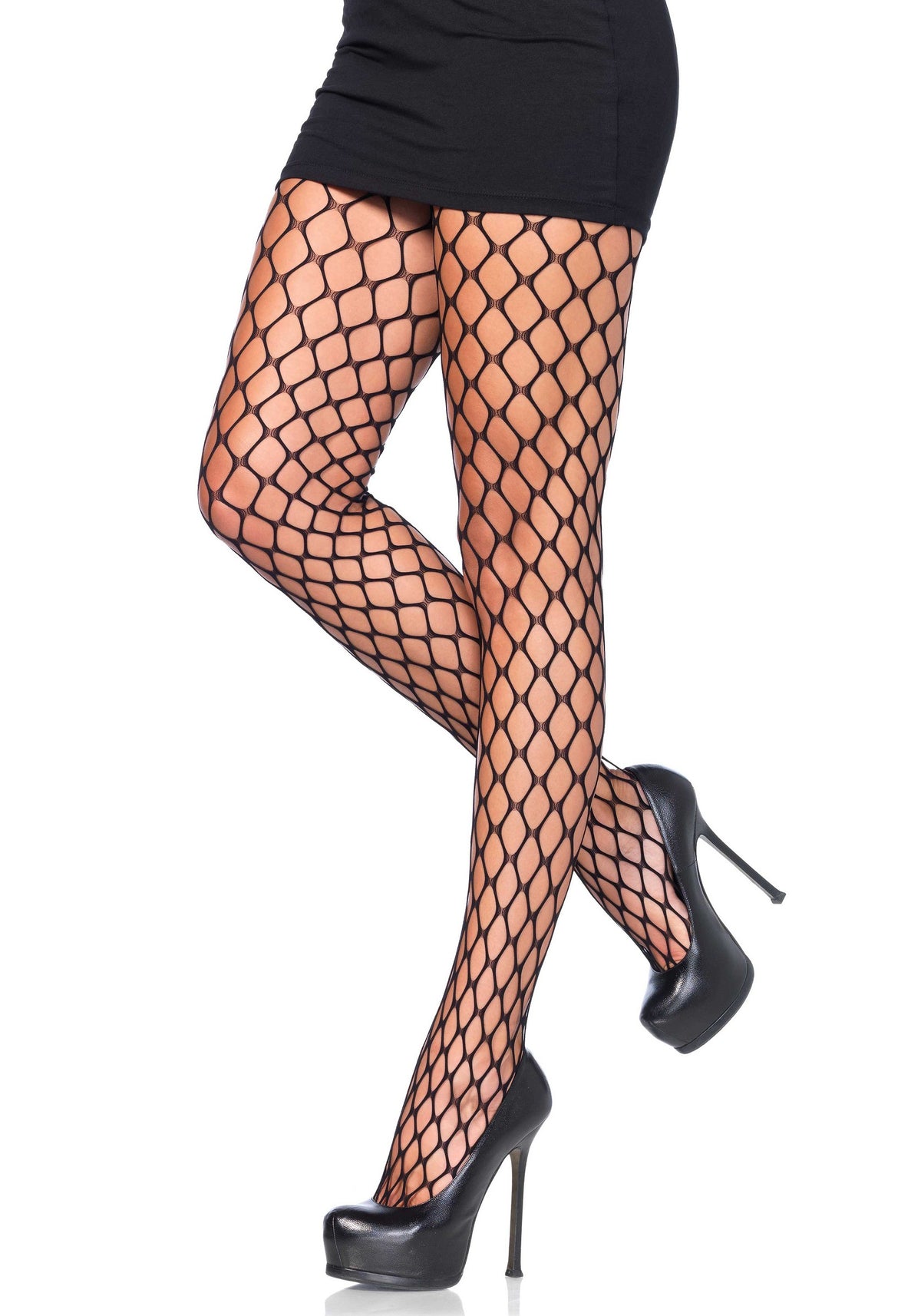 Leg Avenue Sharp Edge Scale Net Pantyhose