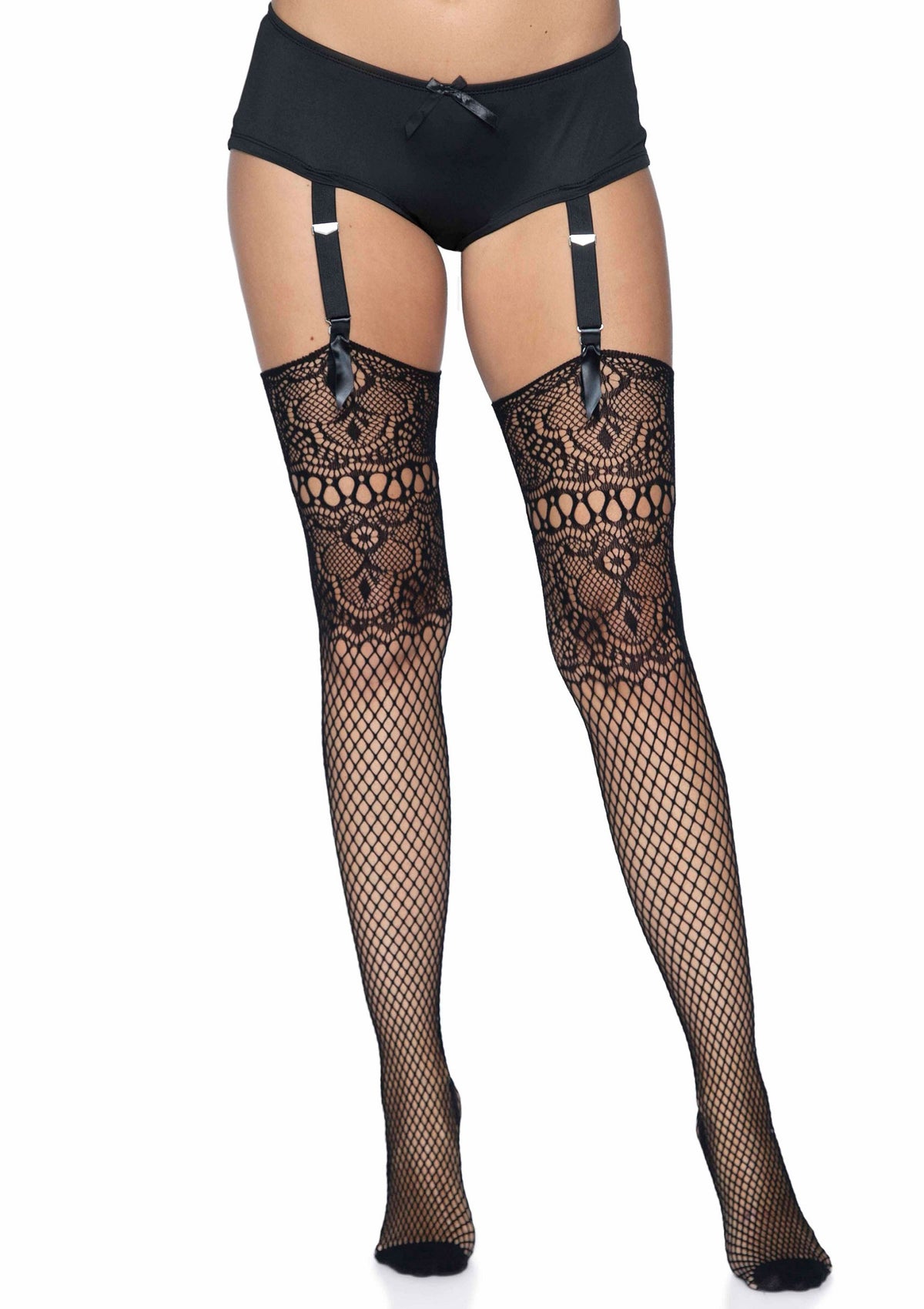 Leg Avenue Fishnet backseam stockings