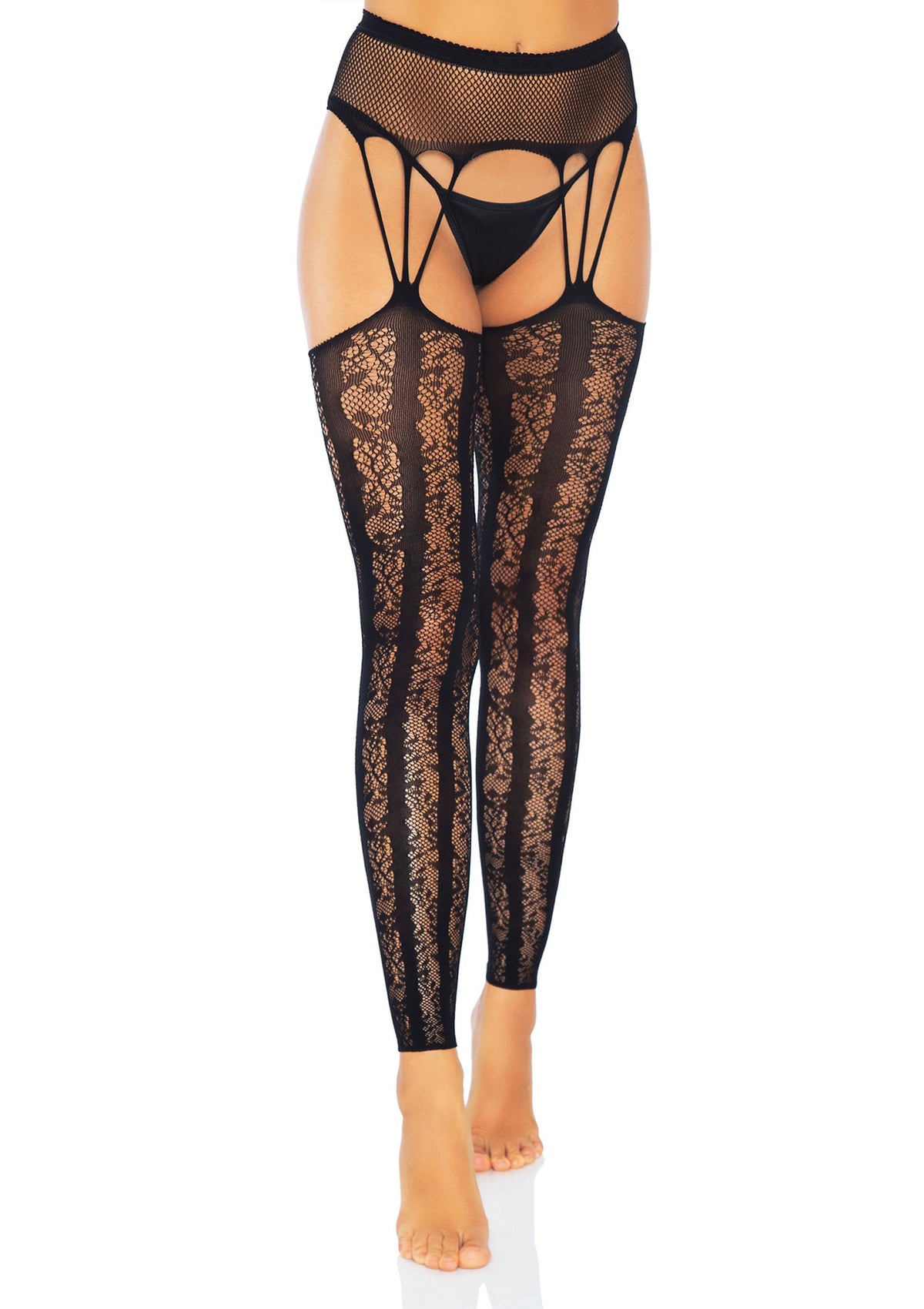 Leg Avenue Footless Garterbelt Stockings