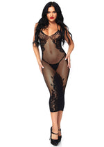Leg Avenue Seamless net and lace dress