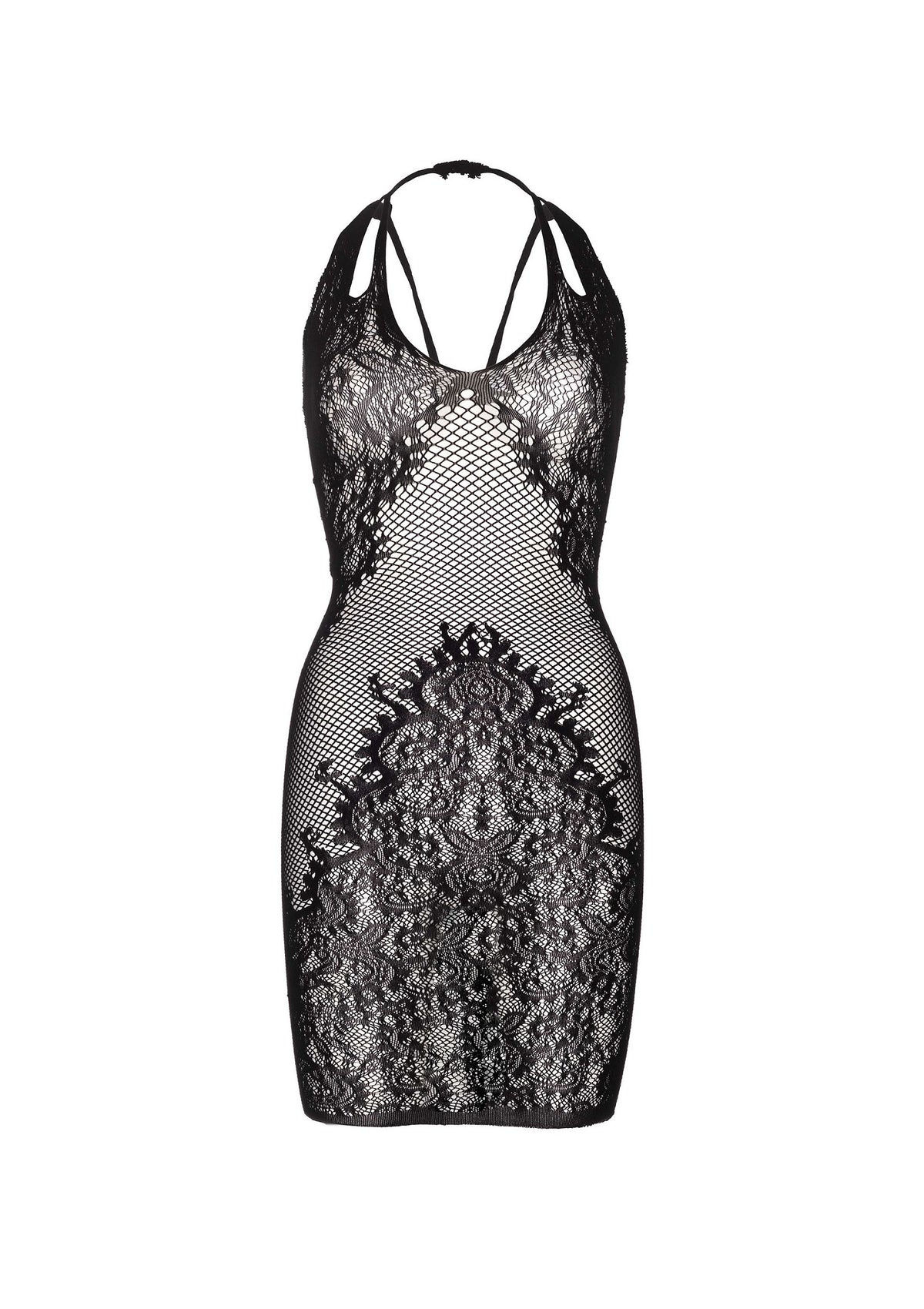 Leg Avenue Seamless net and lace dress