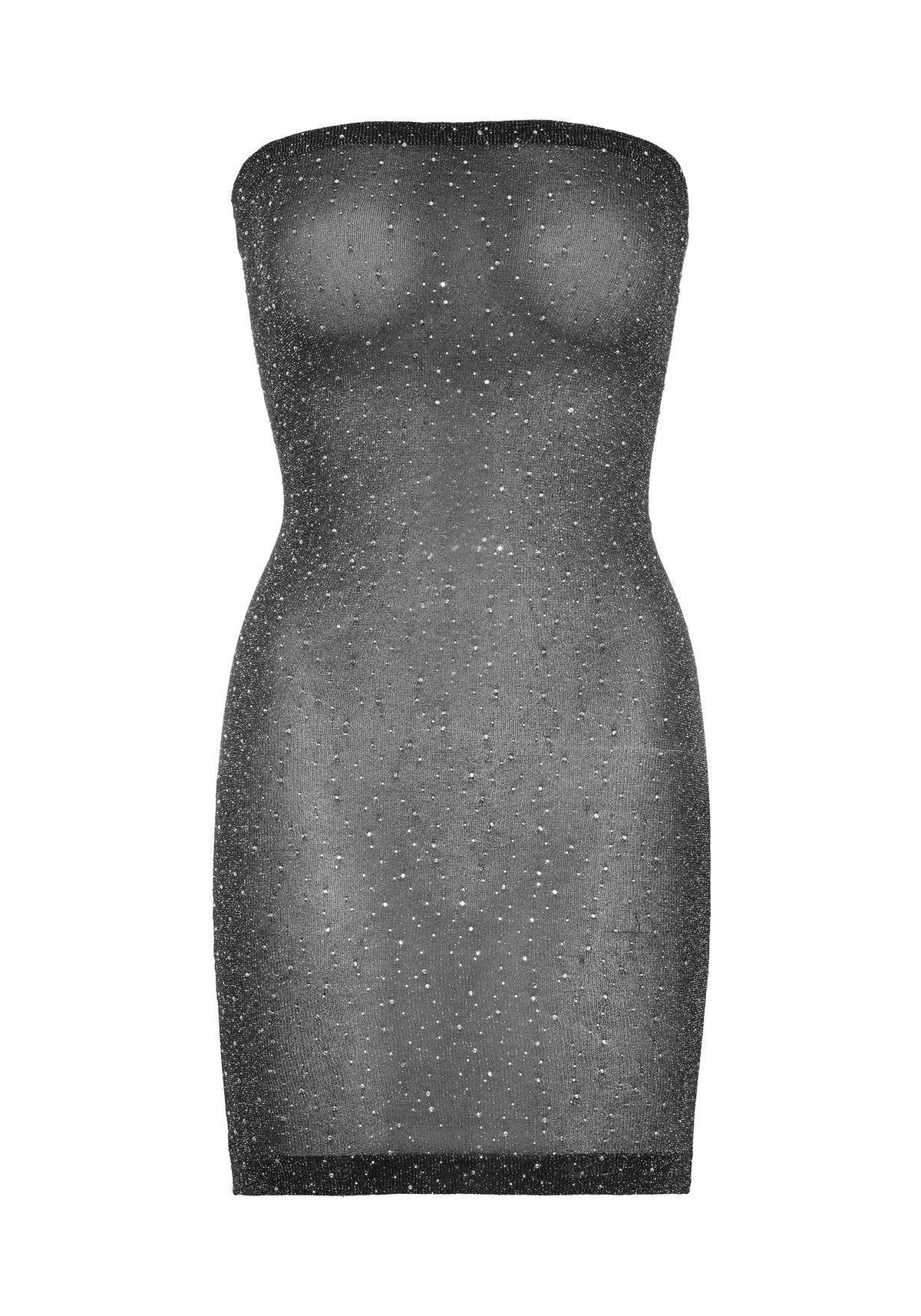 Leg Avenue Lurex rhinestone tube dress