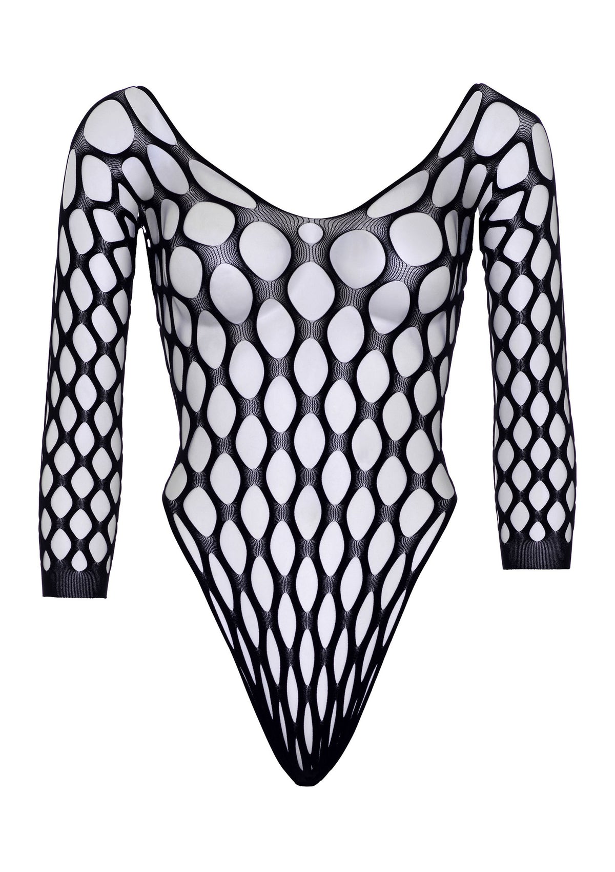 Leg Avenue Pothole net sleeve bodysuit