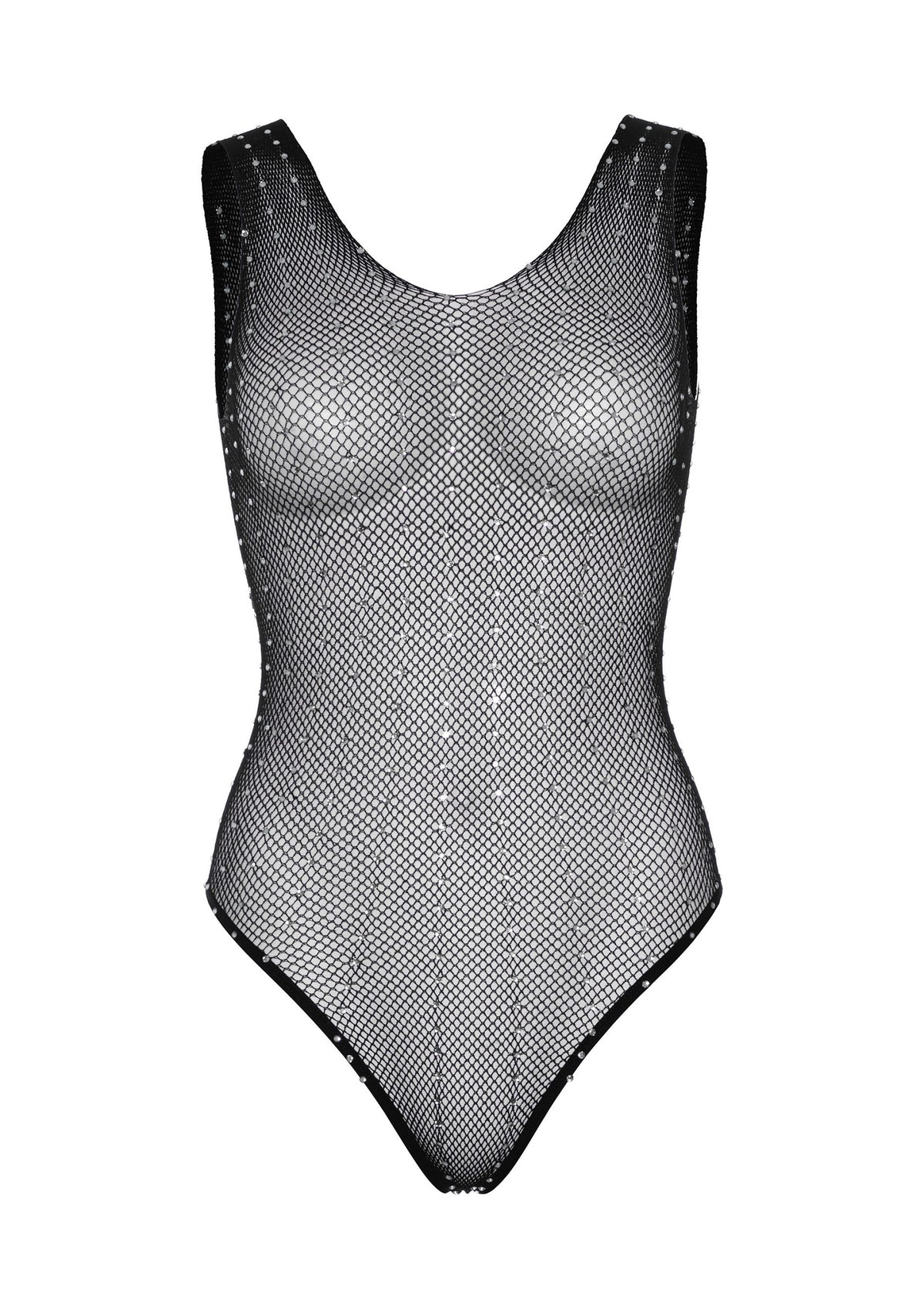 Leg Avenue Rhinestone fishnet bodysuit