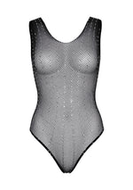 Leg Avenue Rhinestone fishnet bodysuit