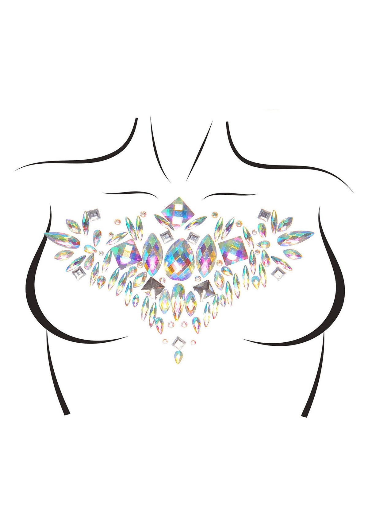 Leg Avenue Aura body jewels sticker