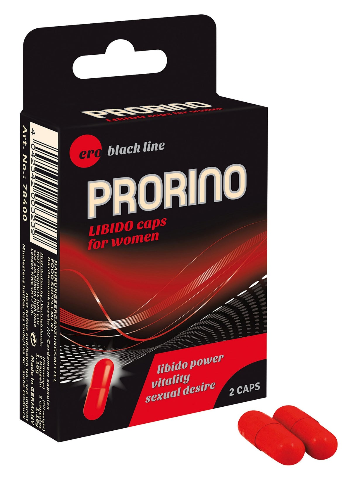 HOT Prorino Libido Caps her 2pcs