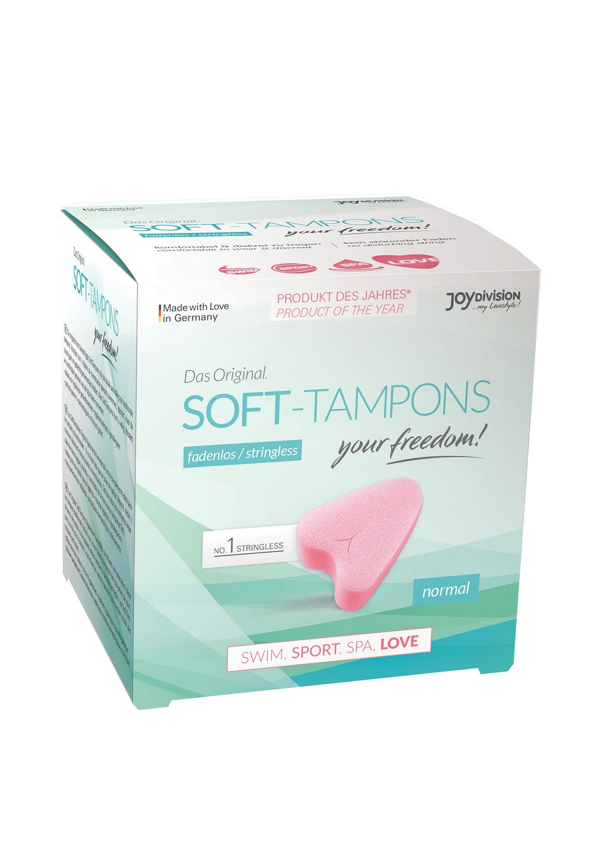 Joy Division Soft Tampons Normal, Box of 3