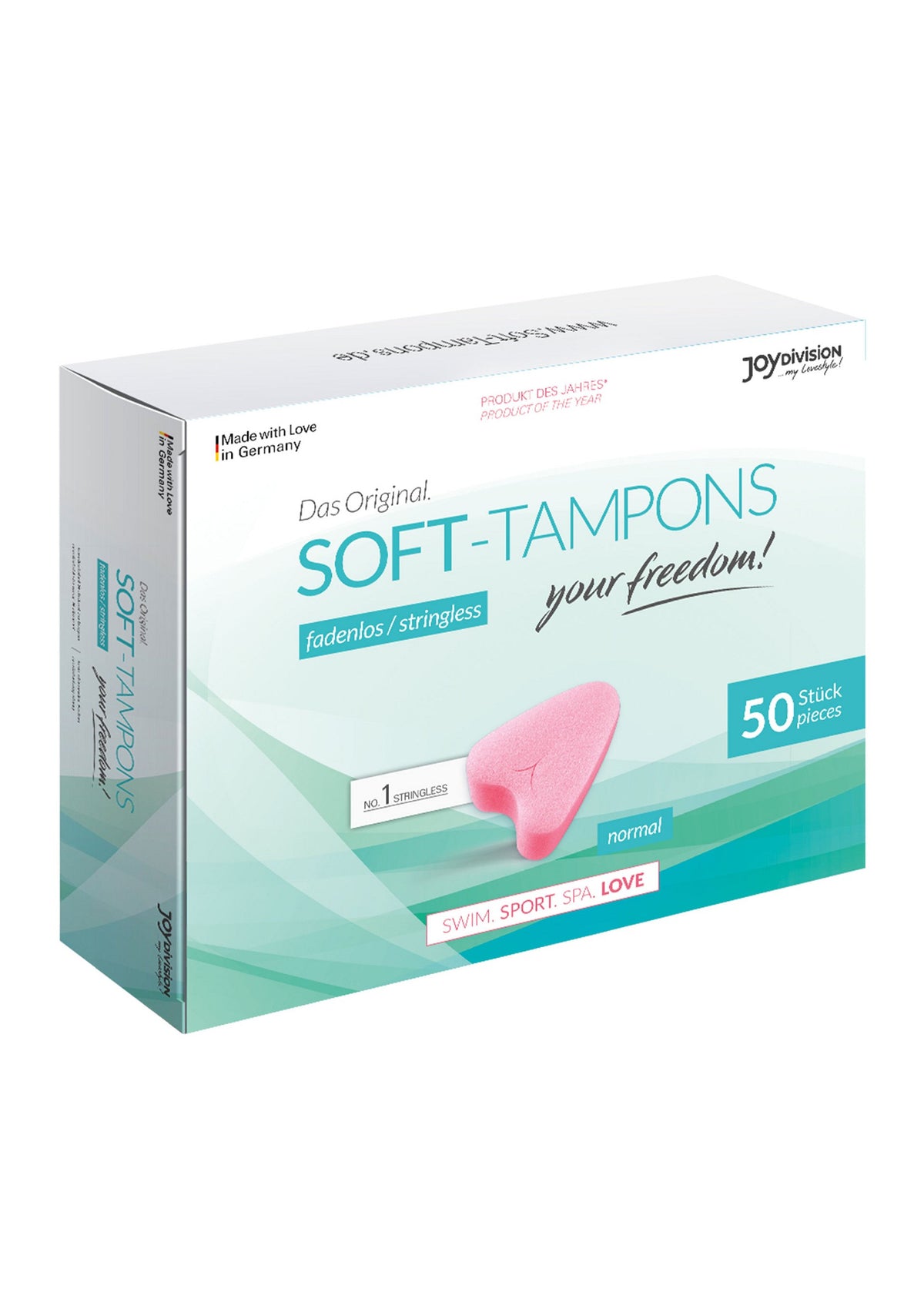 Joy Division Soft Tampons Normal, Box of 50