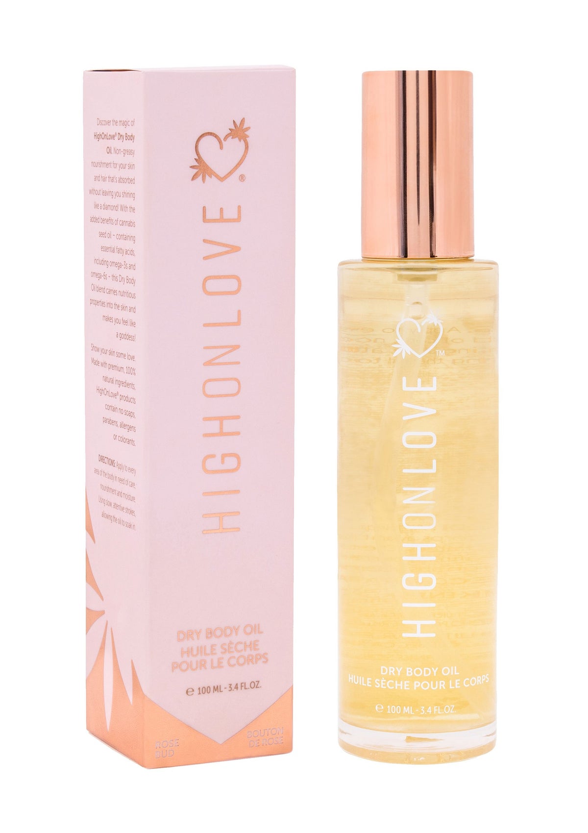 High On Love Dry Body Oil Spray 100ml