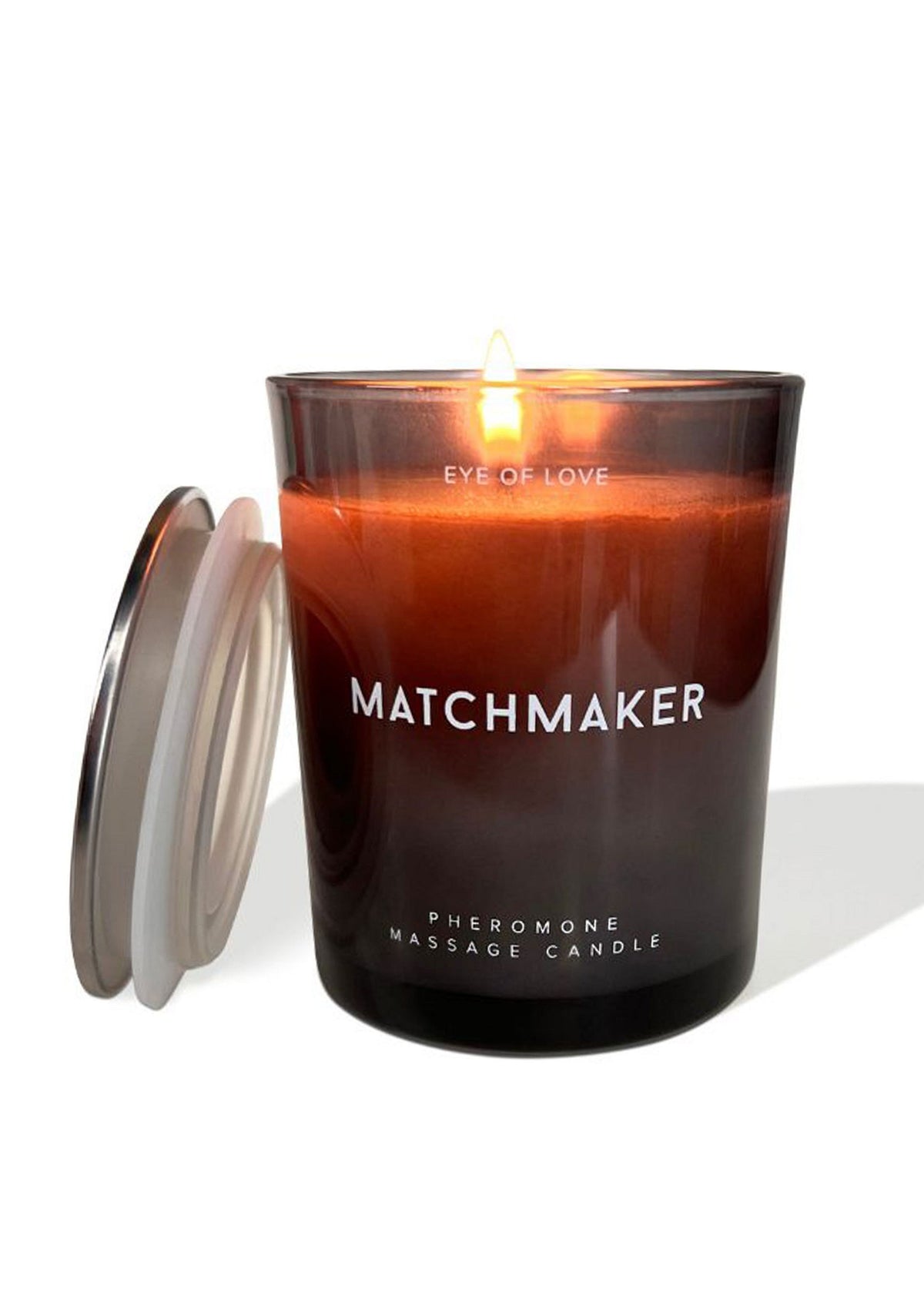 Matchmaker Pheromone Massage Candle Black