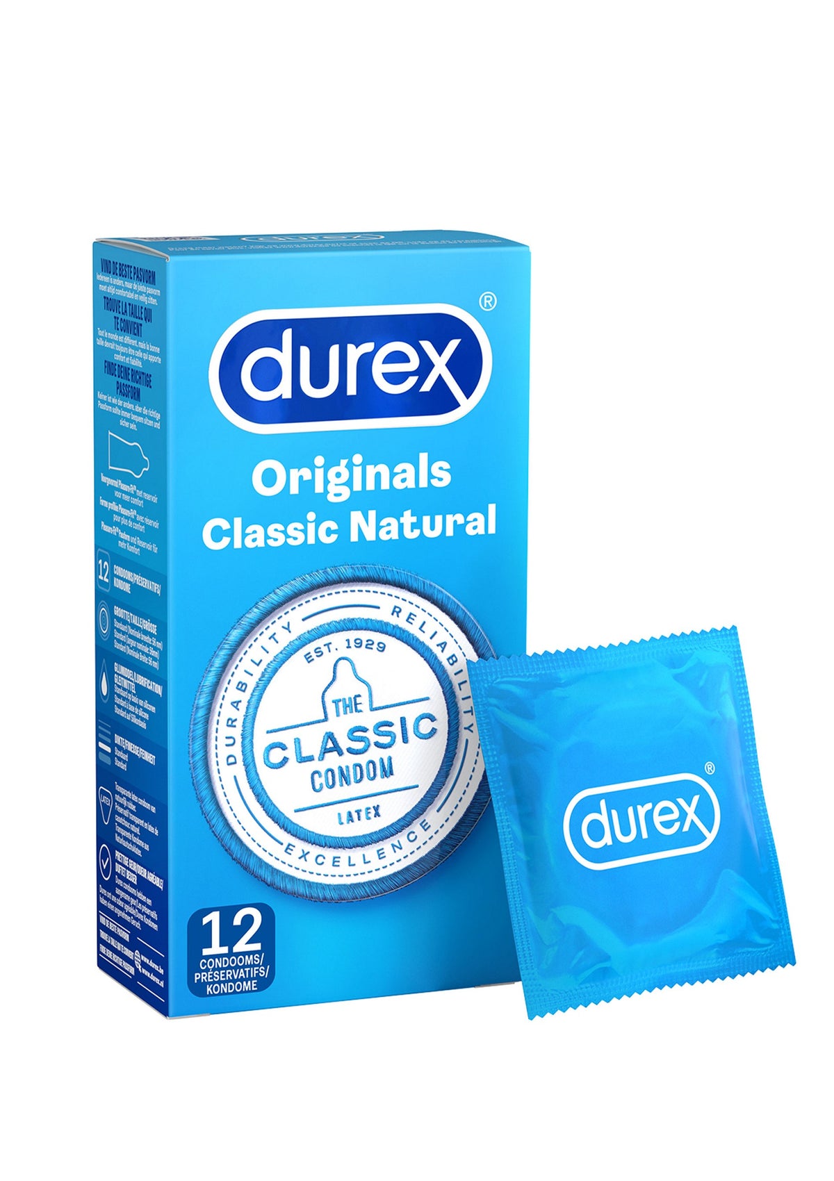 Durex NL / FR Classic Natural 6x12