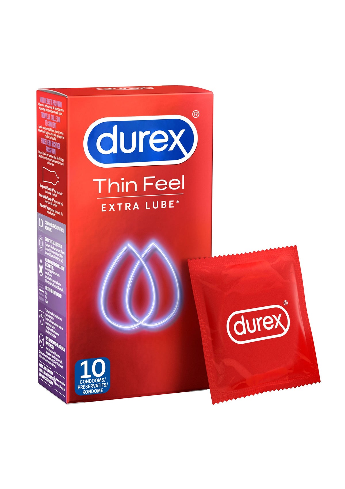 Durex NL / FR Thin Feel Lube 6x10