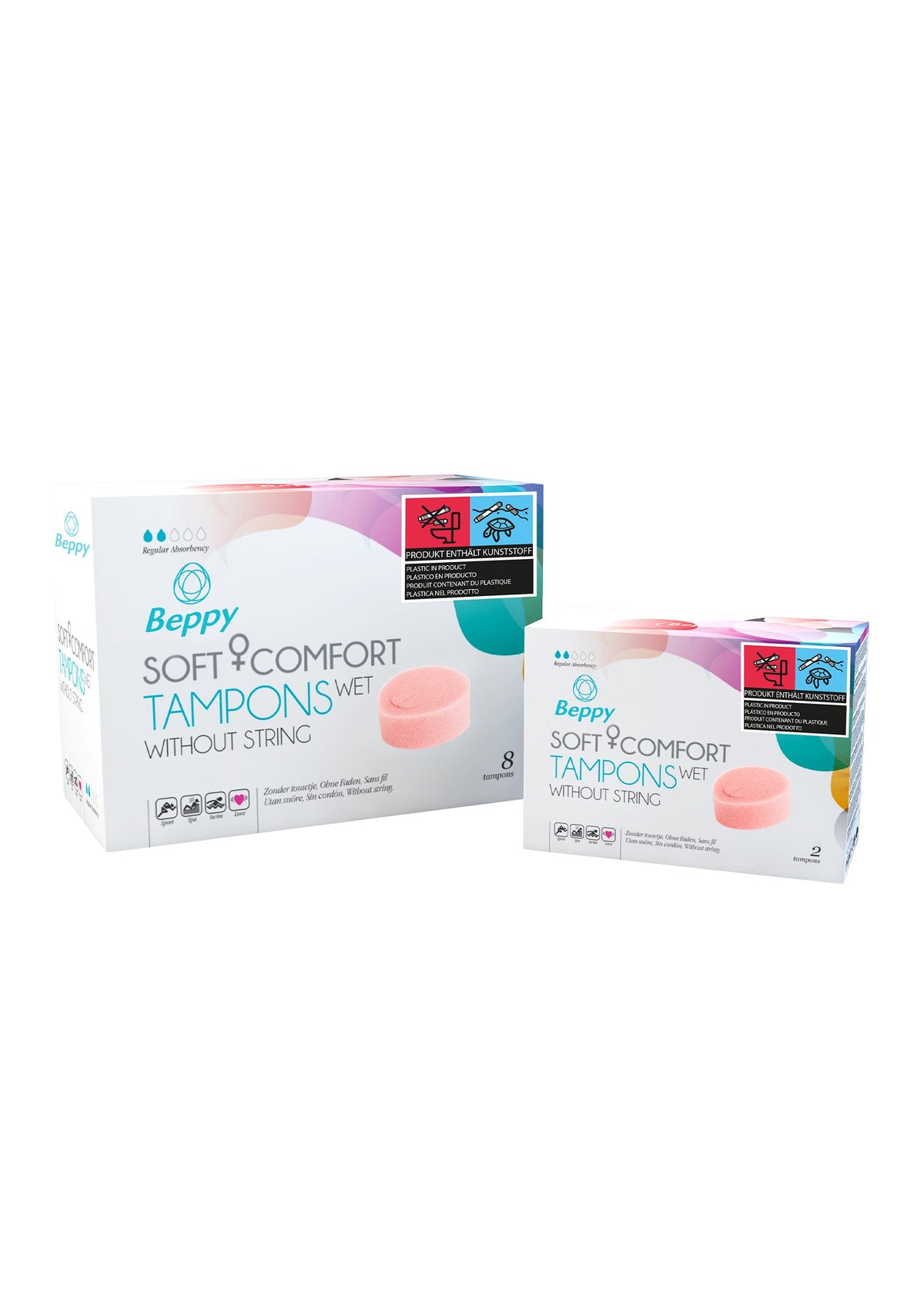 Beppy Soft & Comfort Wet 8pcs