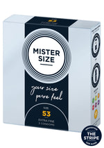 Mister Size 53mm Condoms 3pcs