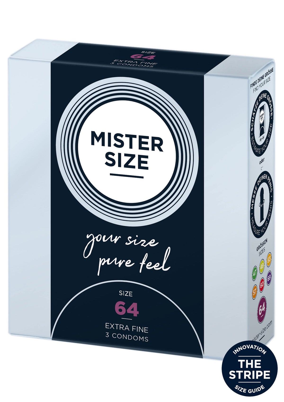 Mister Size 64mm Condoms 3pcs