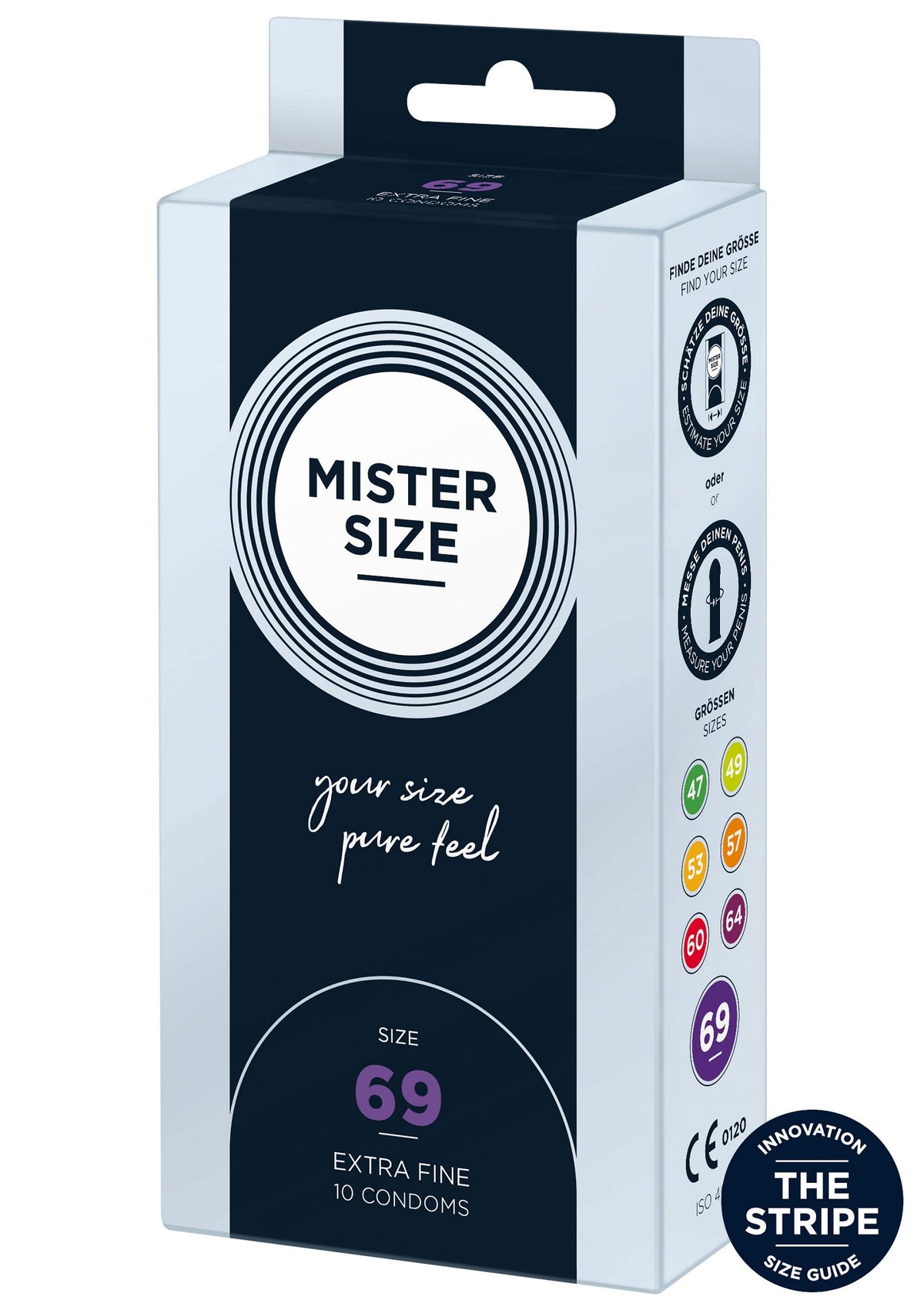 Mister Size 69mm Condoms 10pcs