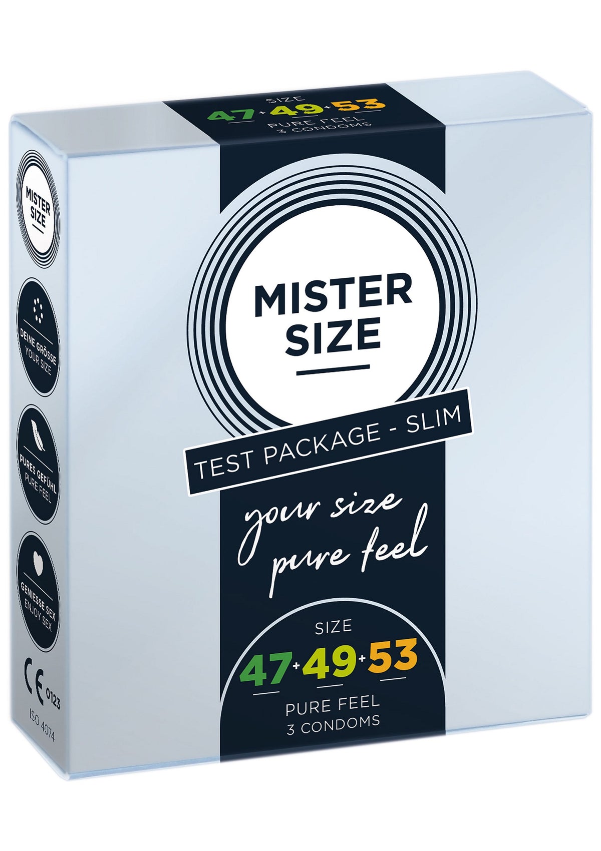 Mister Size 47-49-53mm 3-pack