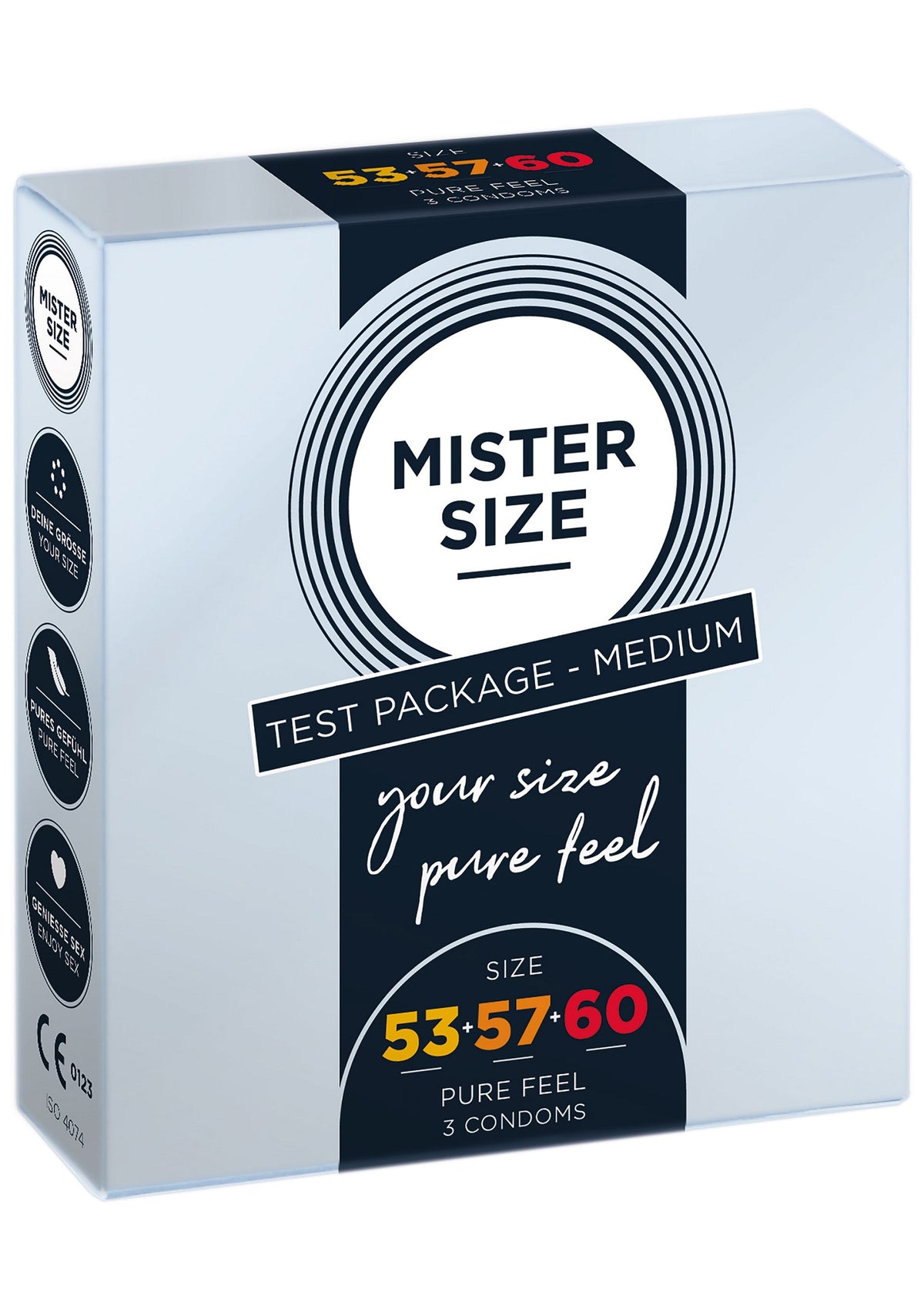 Mister Size 53-57-60mm 3-pack