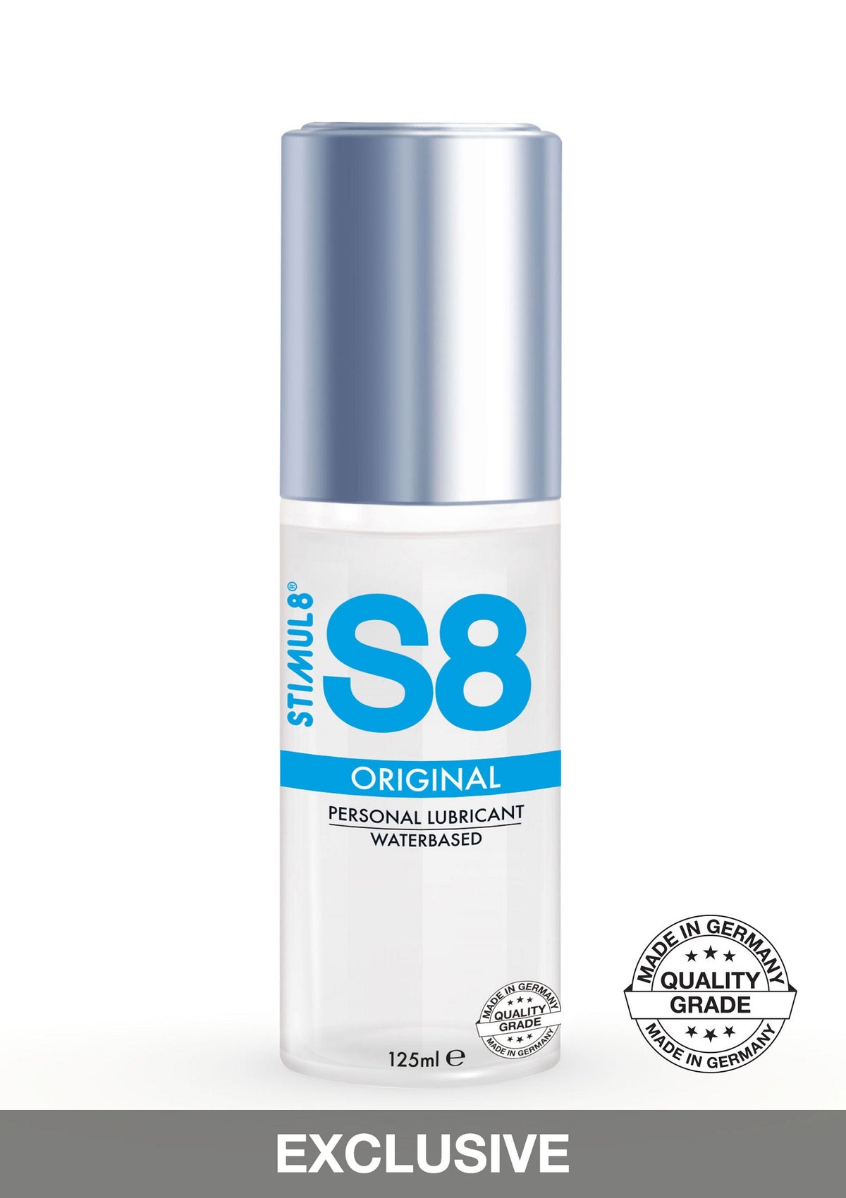 S8 Waterbased Lube 125ml