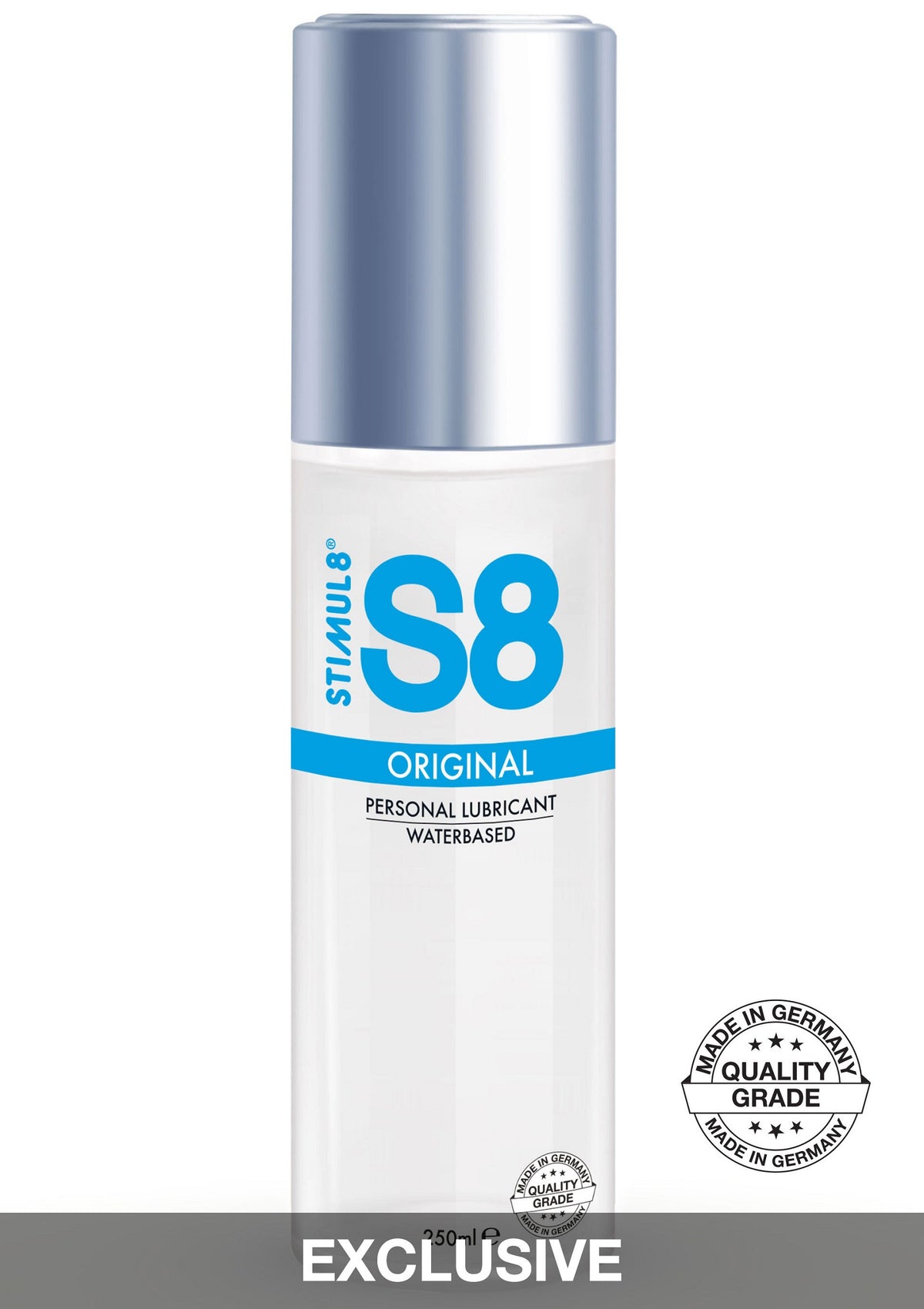 S8 Waterbased Lube 250ml