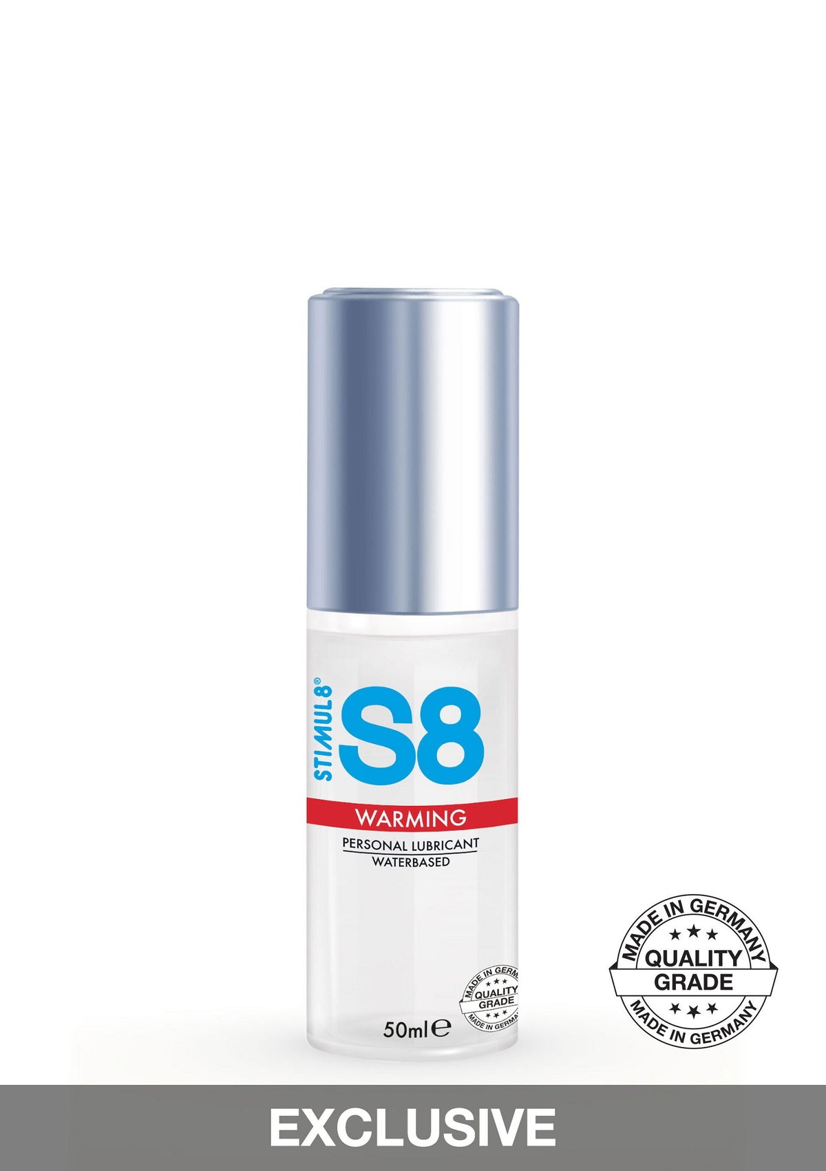 S8 Waterbased Warming Lube 50ml