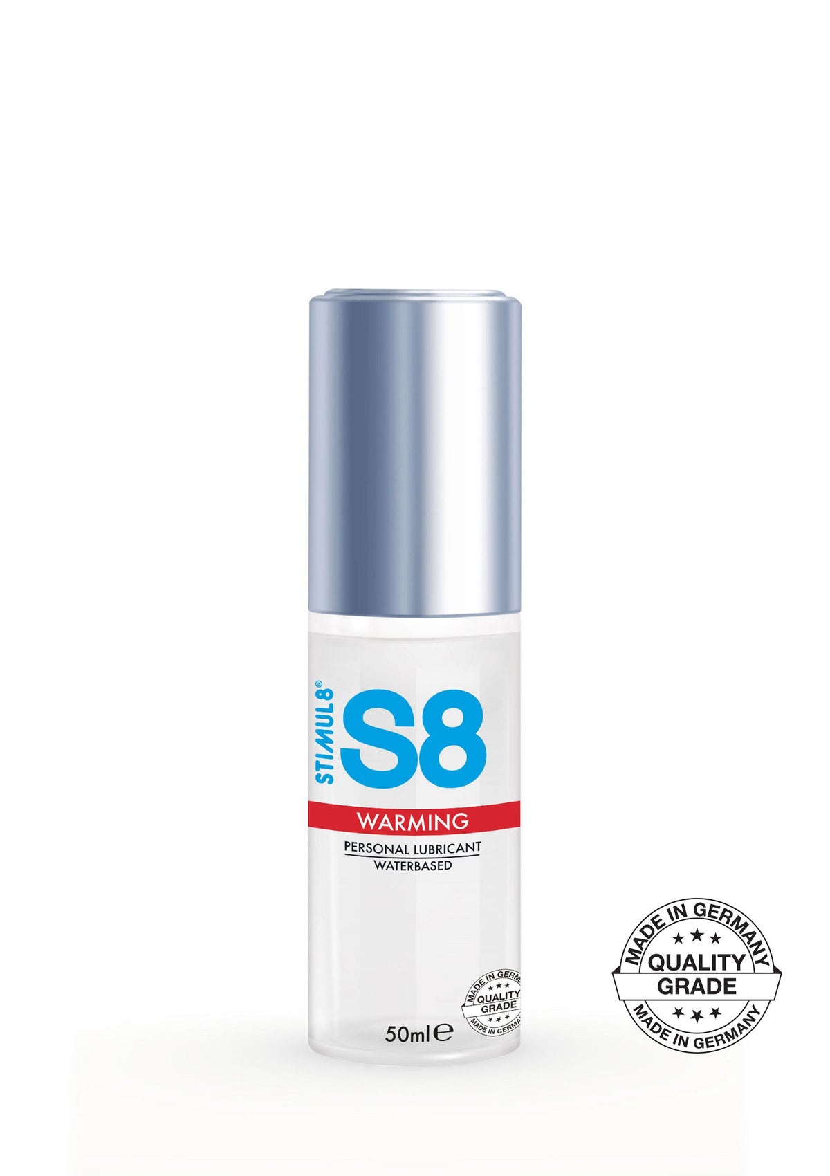 S8 Waterbased Warming Lube 50ml