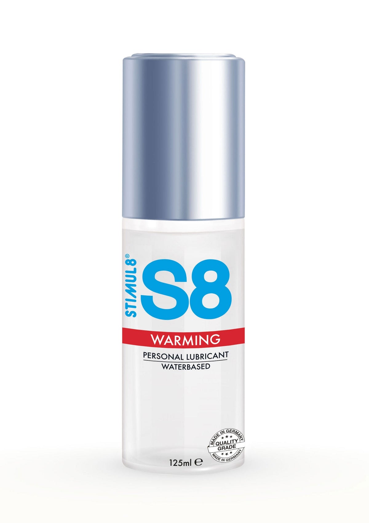 S8 Waterbased Warming Lube 125ml