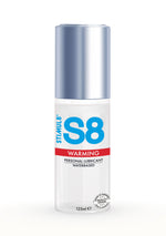 S8 Waterbased Warming Lube 125ml